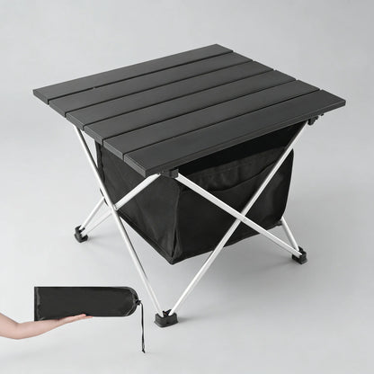 Ultralight Portable Camp Table, Aluminum with Carry Bag