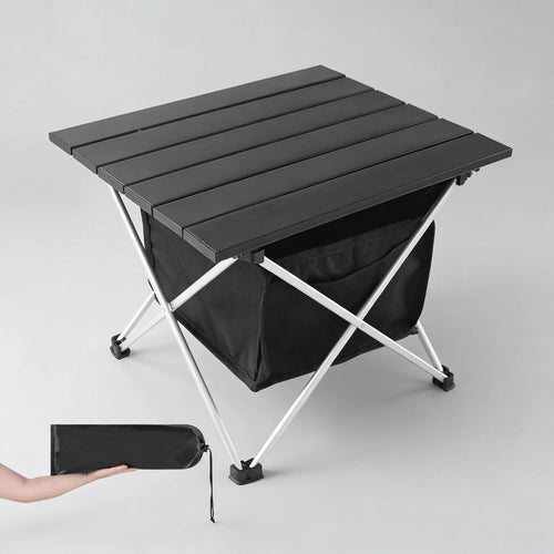 Ultralight Portable Camp Table, Aluminum with Carry Bag