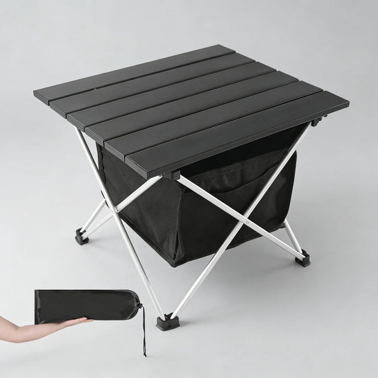 Ultralight Portable Camp Table, Aluminum with Carry Bag